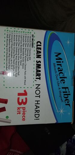 Miracle fibers cleaning kit