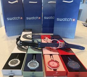 AP X Swatch Collab w/free watch band!