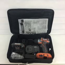 RIDGID R8701K 18V Brushless SubCompact Cordless 1/2 in. Drill Driver Kit 