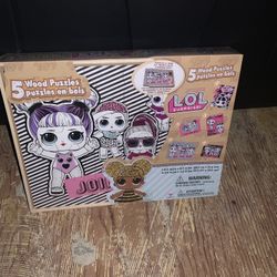 LOL Surprise 5 Wooden Puzzles