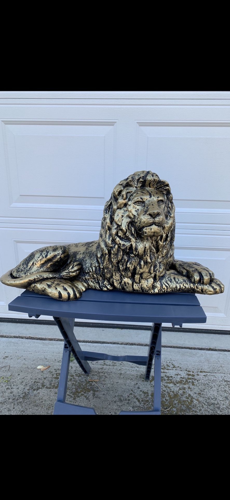The Golden Lion Statue
