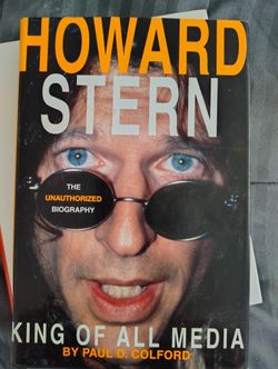 Howard Stern King Of All Media Hardcover Book