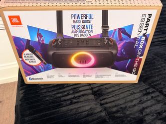 JBL PartyBox On-The-Go essential portable party speaker Brand new.