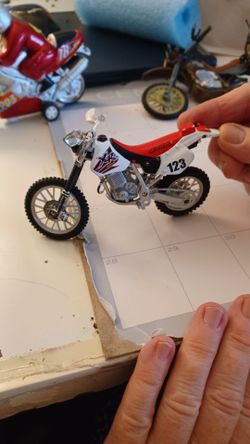 Honda XR Dirt Bike Die-Cast Toy Model