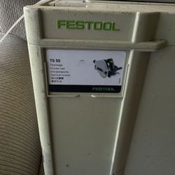 Festool TS55 REQ Track Saw + 4 Guide Rails