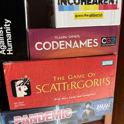 Lot Of 5 Board Games