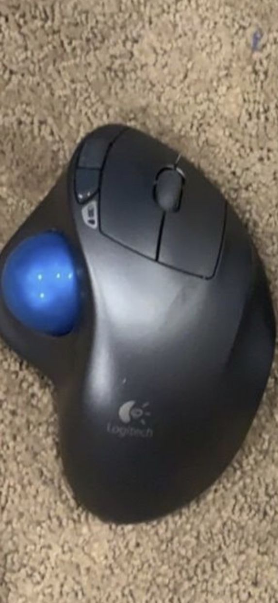 Logitech wireless trackball mouse