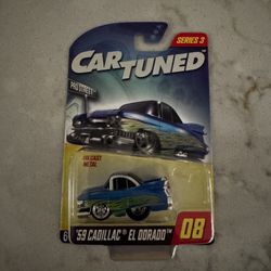 Walgreens CAR TUNED Pro Street blue ‘59 CADILLAC EL DORADO #08 Series 3