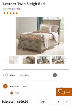 Twin Bed With Mattress