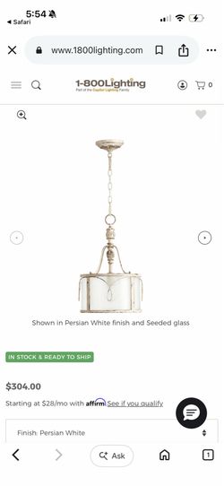 Quorum International chandelier