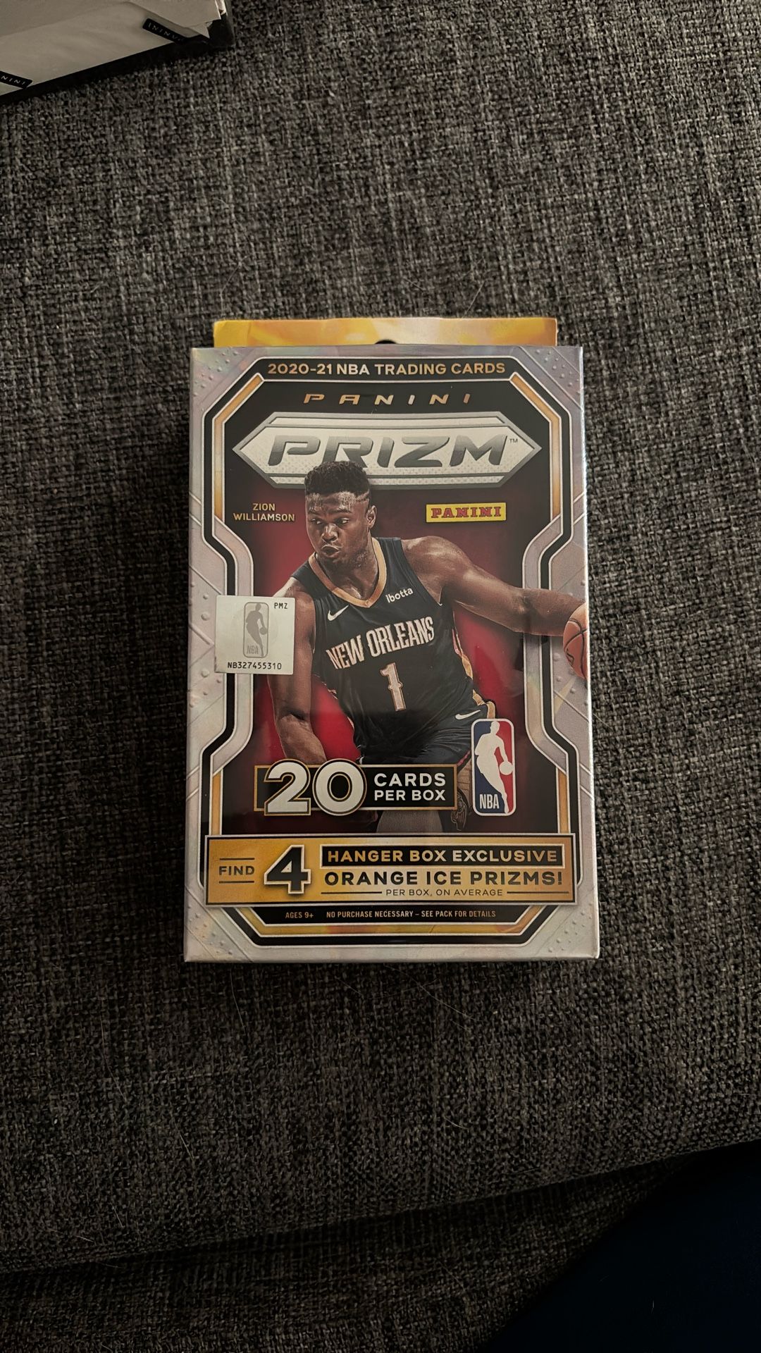 2020-21 Panini Prizm Basketball Hanger Box Orange Ice Brand New Sealed