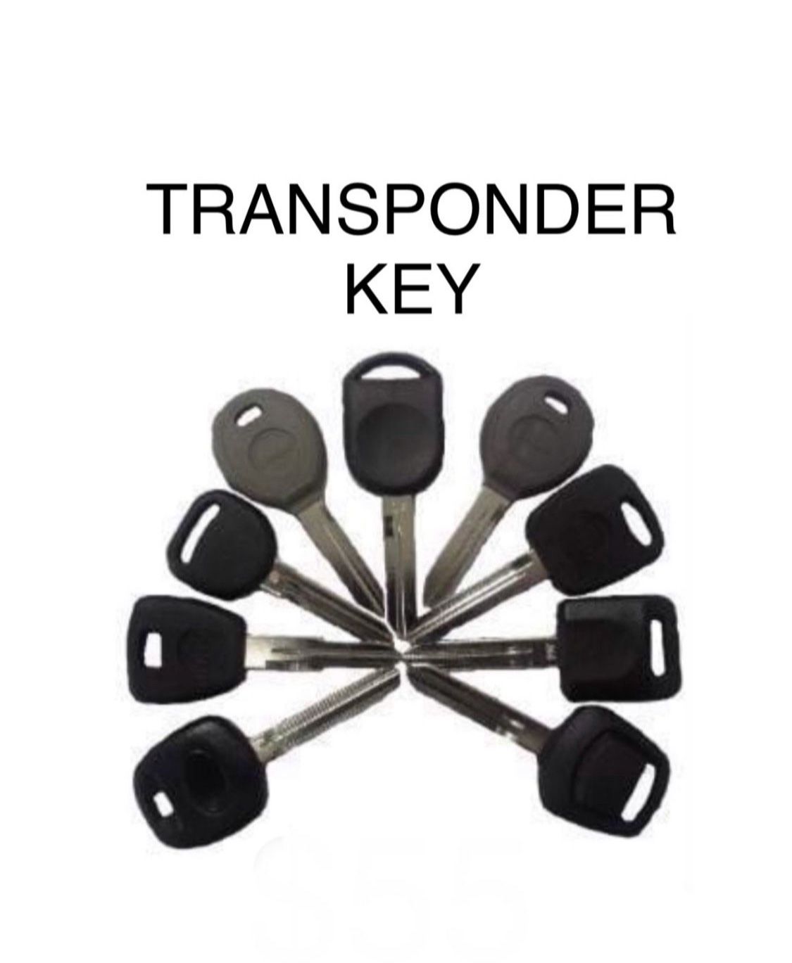 Car Keys Llaves De Carro Transponder Key Chipped