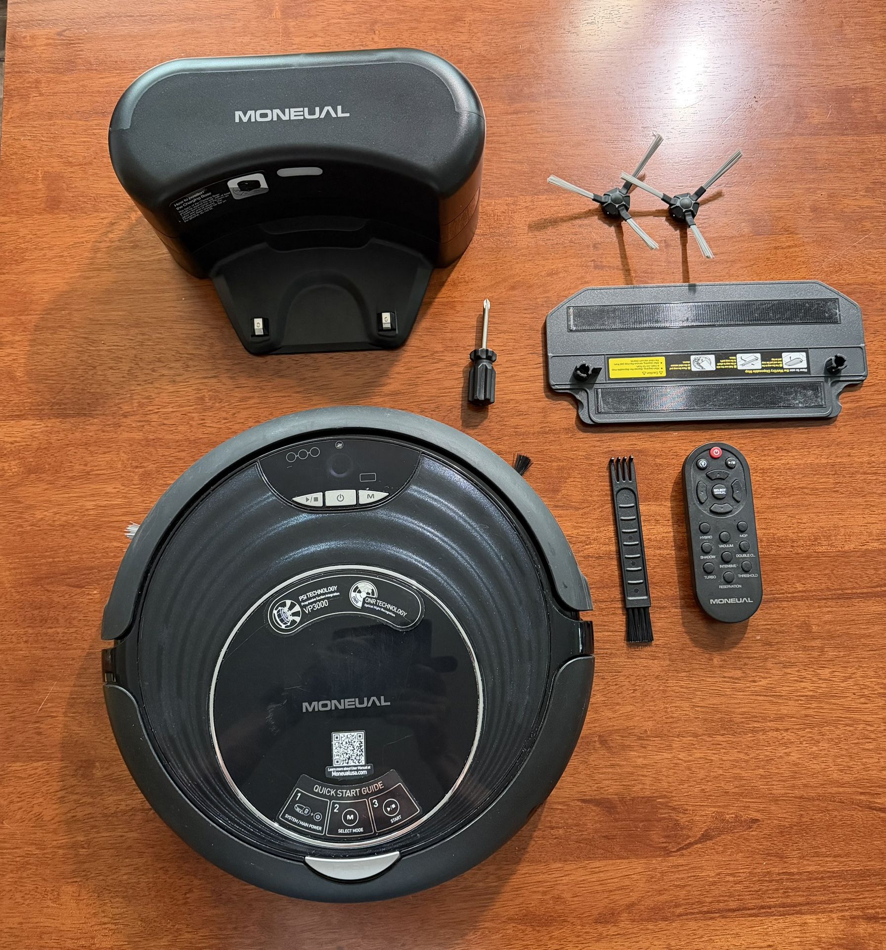 MONEUAL Robot Vacuum/ Mop Cleaner
