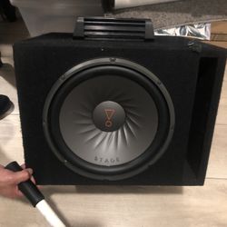 Stage Kicker Speaker With Amplifier 