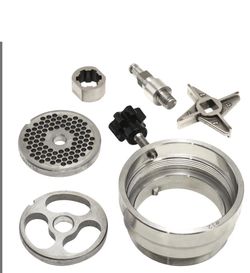 LEM Products #22 DualGrind Adapter, Stainless Steel Meat Grinder Attachment