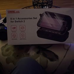 8 In 1 Case Accessories Set For Switch 2