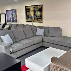 Altari Alloy Sectional $10 Down Payment And Financing Available