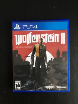 Wolfenstein 2 for PS4