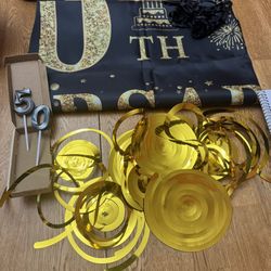 50th Wedding Anniversary Decorations