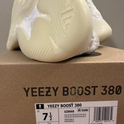 Adidas Yeezy Boost 380 Calcite Glow 7.5