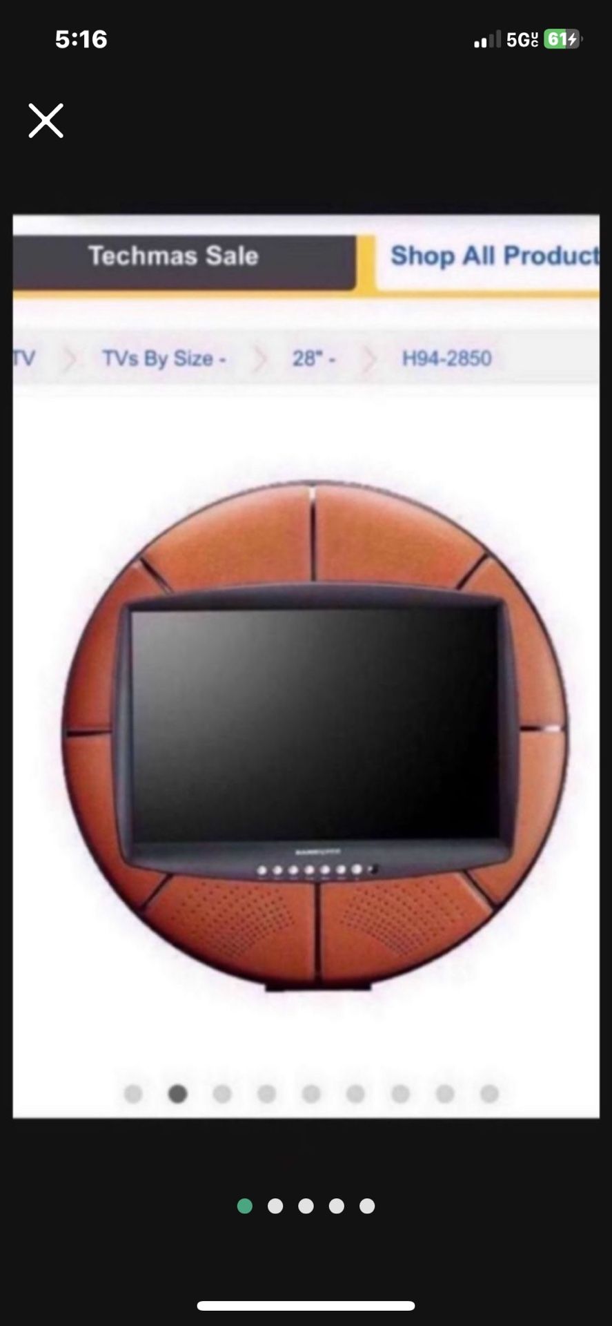 Hannspree ST285MUB 28" Class Basketball LCD HDTV - 1080p,