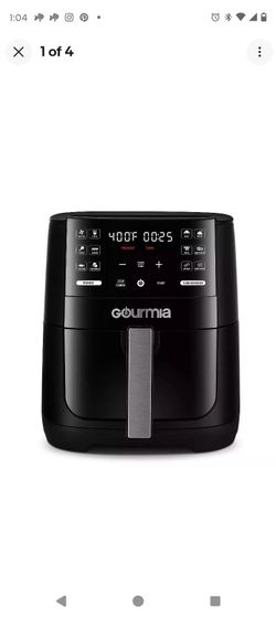 GOURMIA Digital Air Fryer FryForce 360 Technology 6 Quart 12 One-Touch Functions