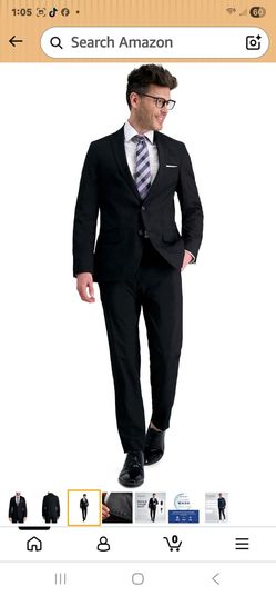 Haggar men's suit  jacket size  36 Regular
