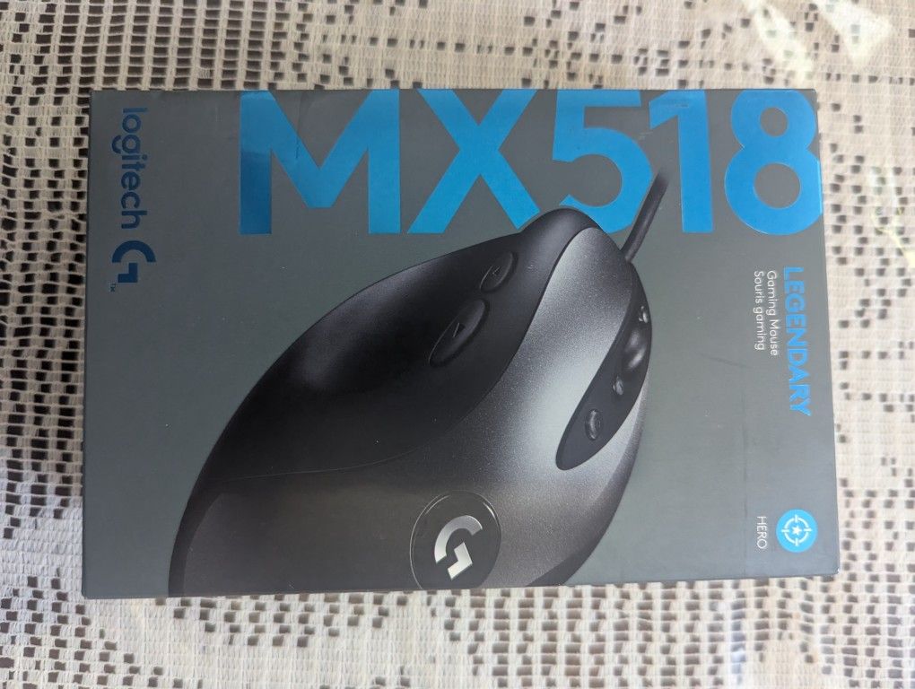 Logitech MX518 Wired Gaming Mouse - New and Sealed
