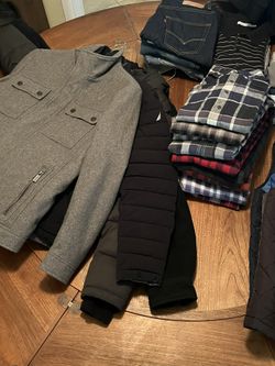 Men’s Clothes : Calvin Klein, Levi’s, Nautica, Nike, Michael Kors, Etc.