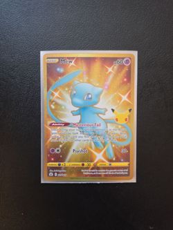 Mew Pokémon Card 025/025 Holo