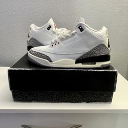 Jordan 3 White Cement Reimagined Size 9.5