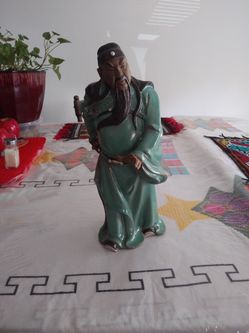 Asian Ceramic Statue