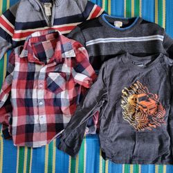 Boys Long Sleeve Shirts