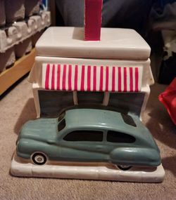 IN-N-OUT Ceramic Cookie Jar