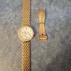Bulova Caravelle New York Rose Gold Coloured Watch