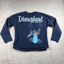 Walt Disneyland Lilo Stitch Spirit Jersey Youth Kids XL 14 Blue #4A