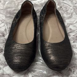 Dánsko Lisanne Flats Size 38 Color Pewter 