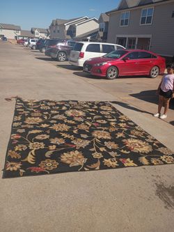 Huge floor rug like new