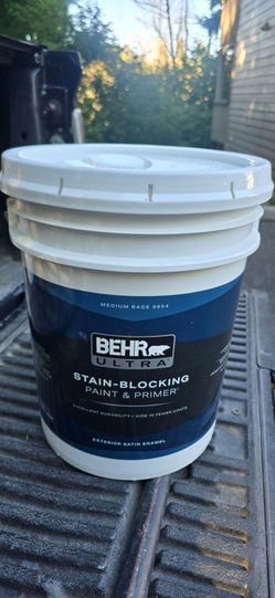 🔥 BEHR ULTRA EXTERIOR PAINT – 5 GALLONS FOR SALE 🔥