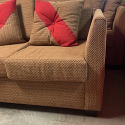 Two piece groups sofa and loveseat $800