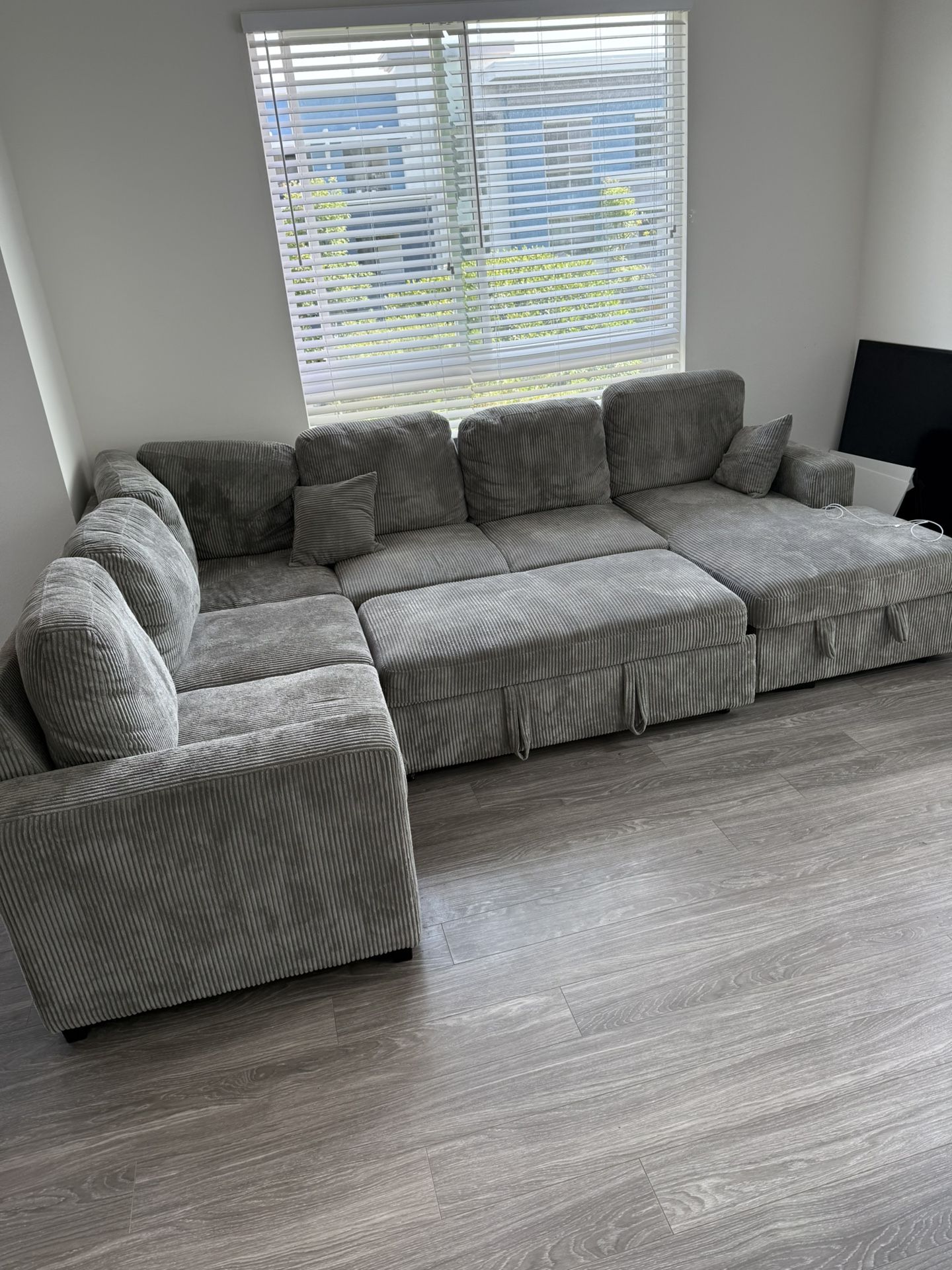 Grey Sectional Couch
