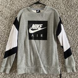 Nike Air Black & Gray Sweatshirt