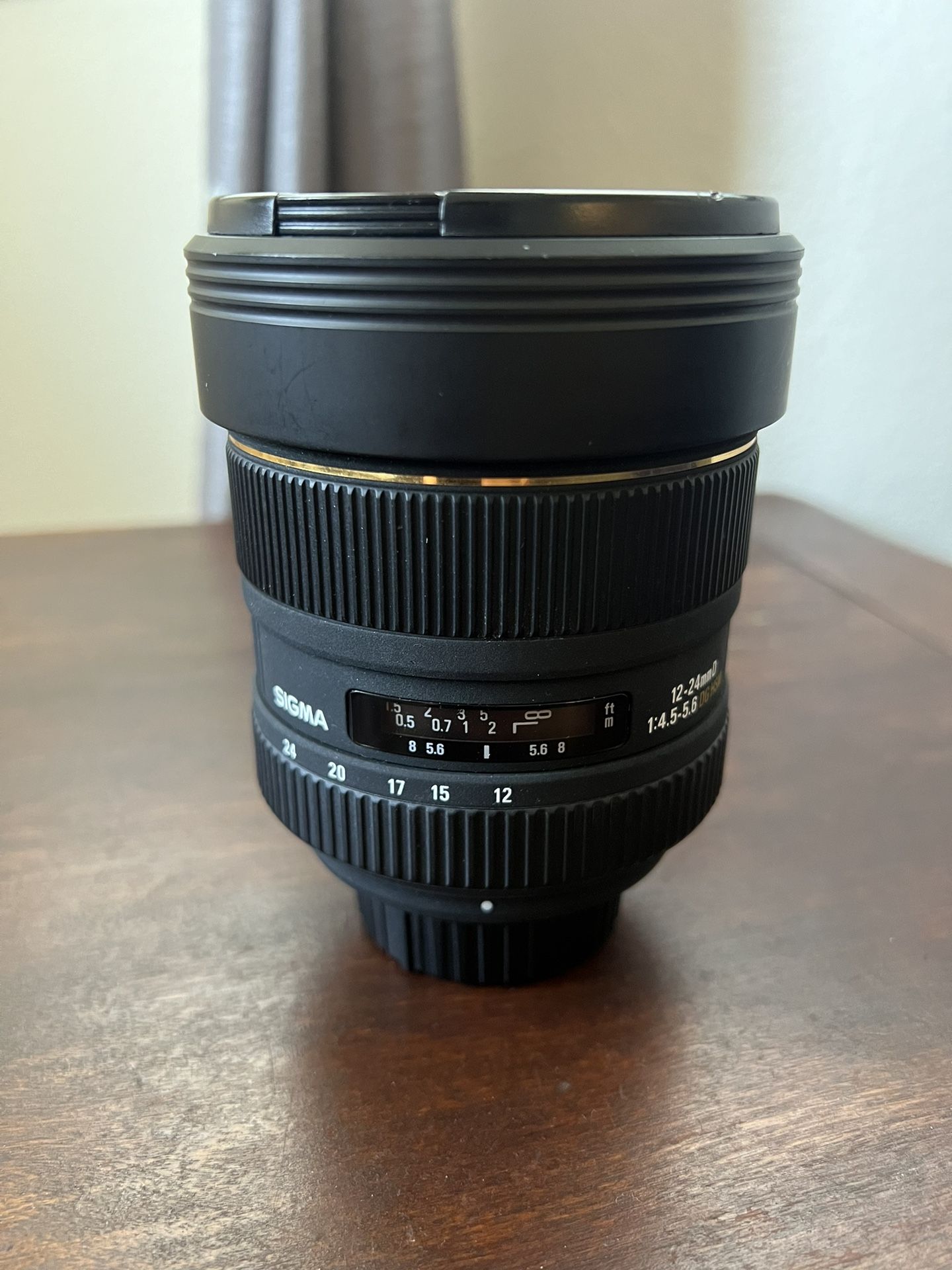Sigma EX 12-24mm D 1:4.5-5.6 DG HSM lens. LOWER PRICE!!!!
