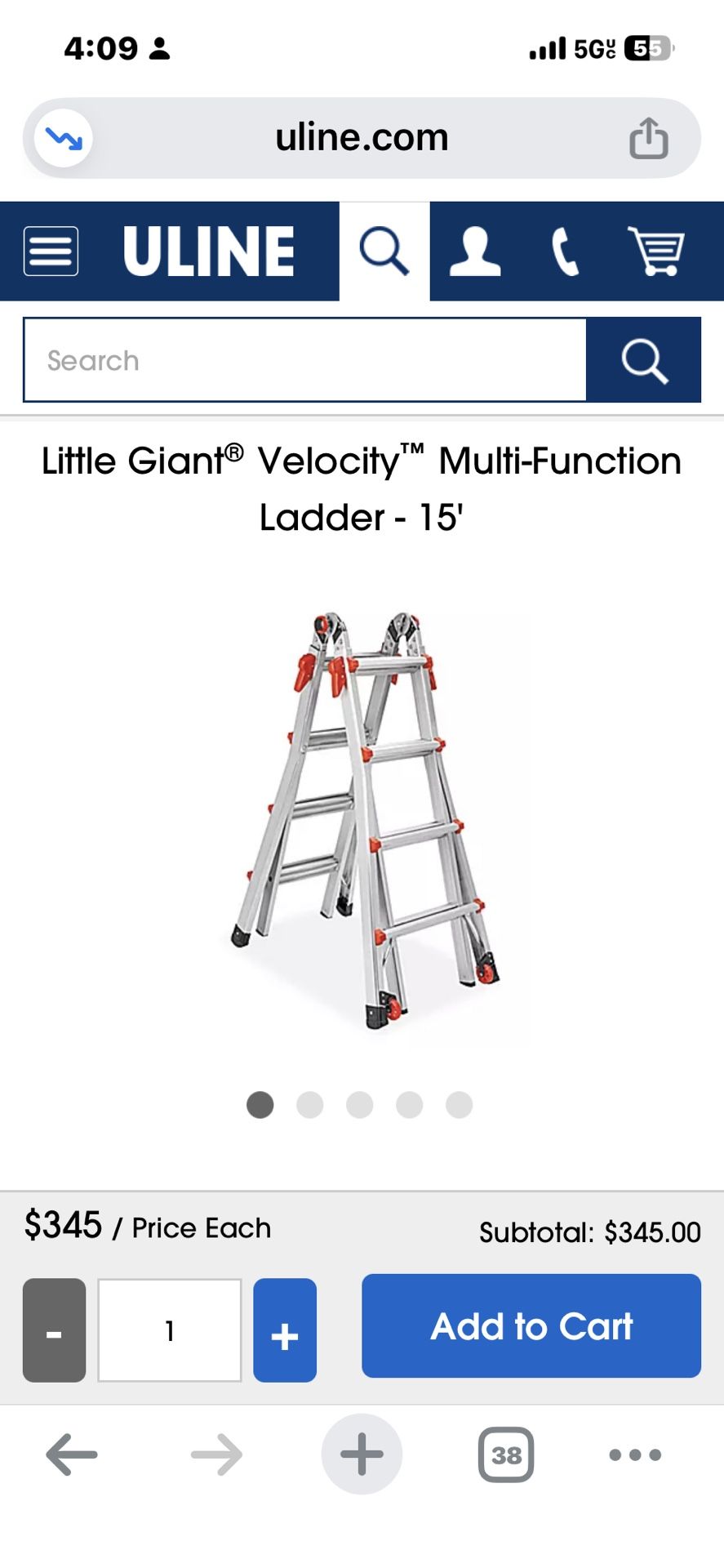 Ladder Little Giant New