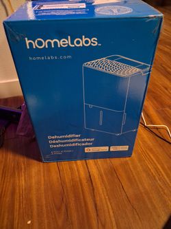 hOmeLabs 8 Pint Dehumidifier