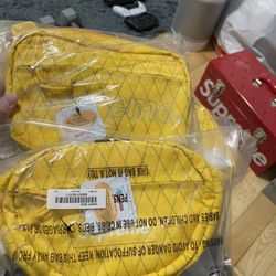 Supreme waist best sale bag yellow