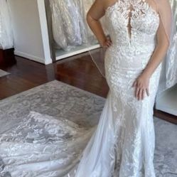 Mori Lee Halter Wedding Dress