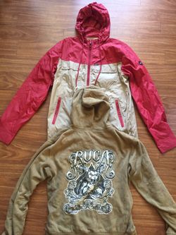 RVCA jackets hoodie sweater windbreaker