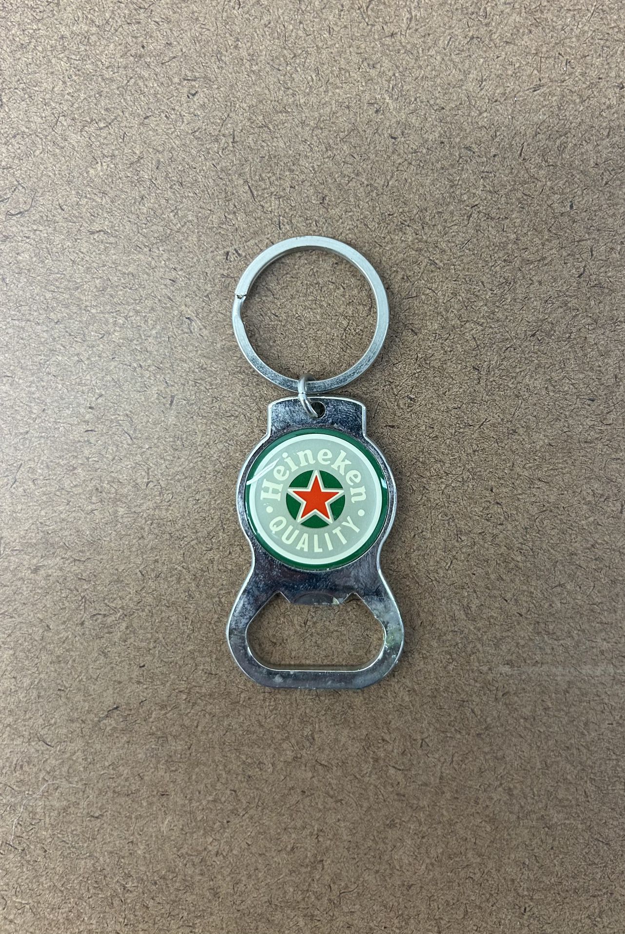Vintage HEINEKEN “Heineken Quality” Bottle Opener/Keychain(pre-owned)