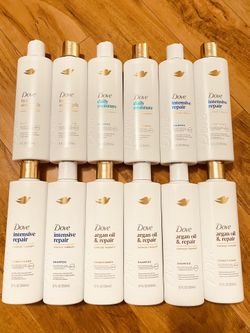 Dove shampoo / conditioner $3 each 